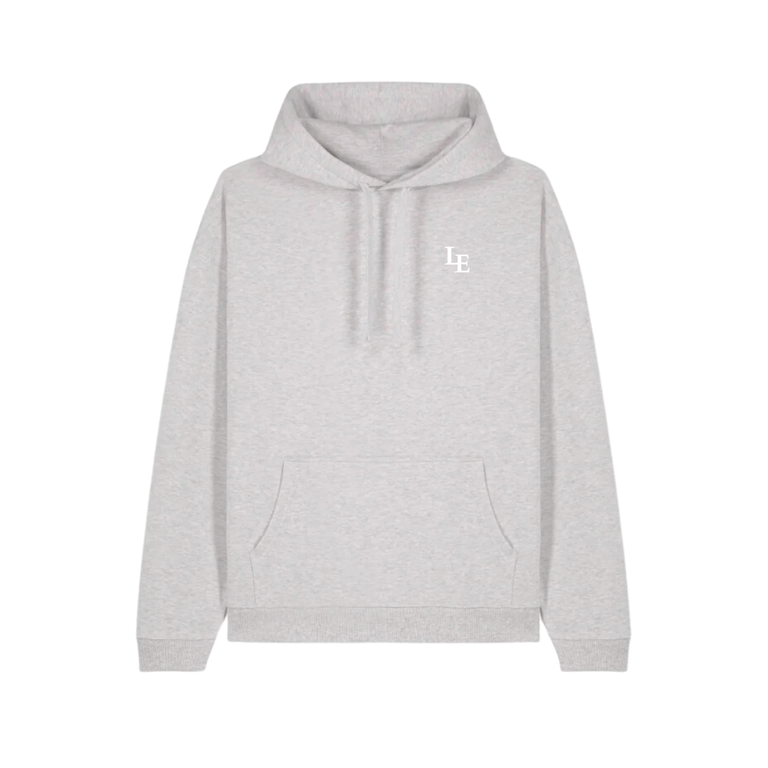 Grijze hoodie