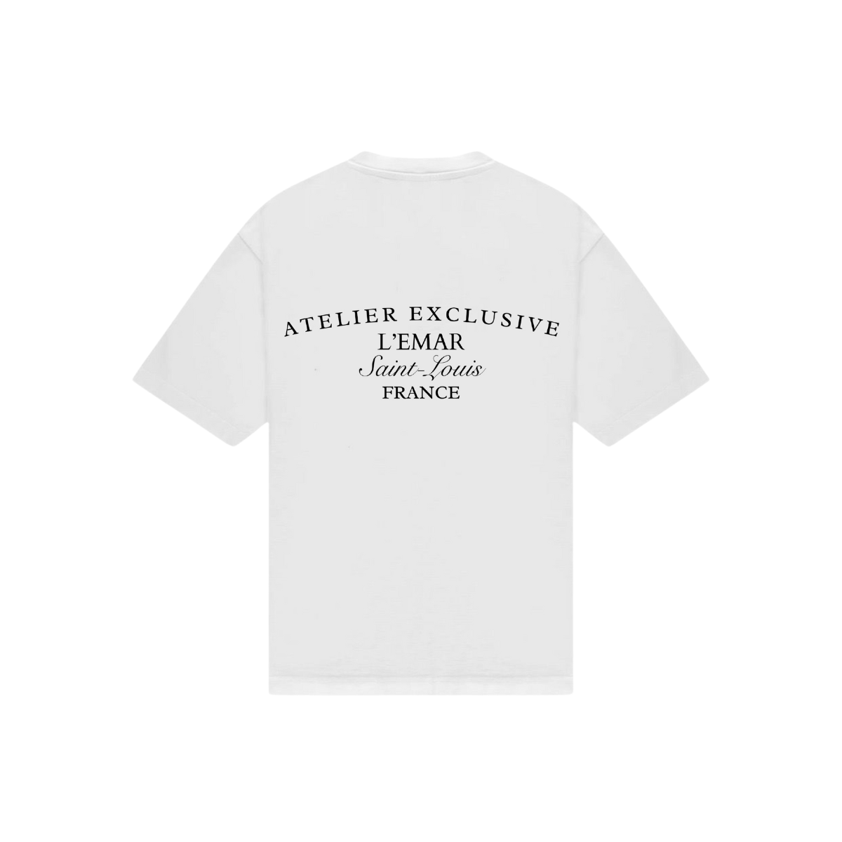 ATELIER EXCLUSIVE TEE WHITE & BLACK