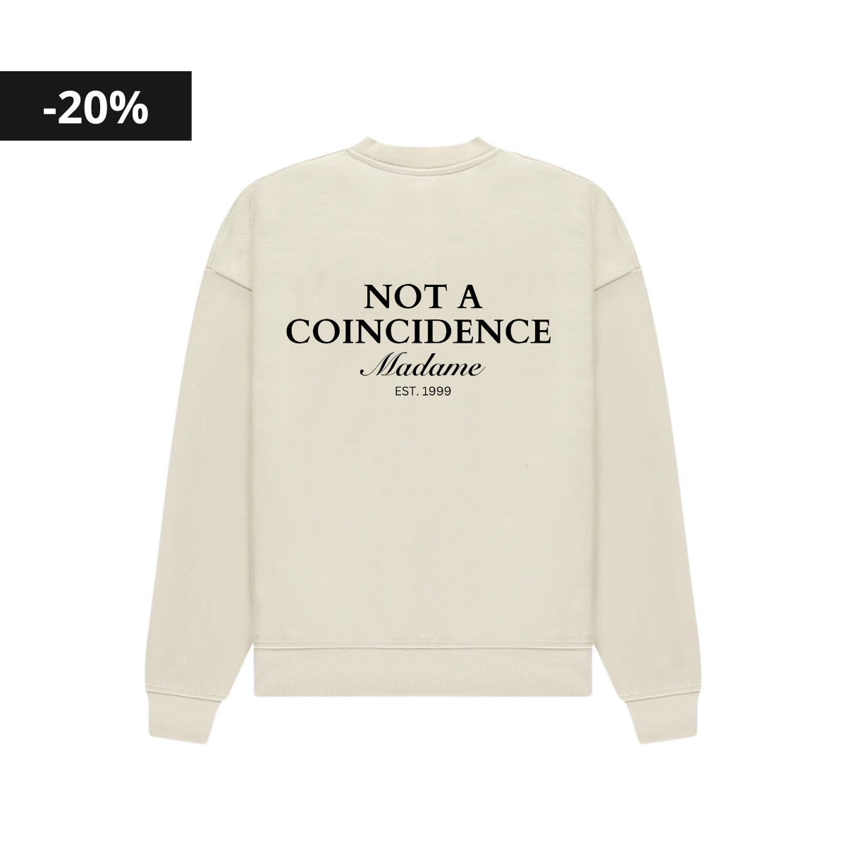 COINCIDENCE SWEATER BROKEN WHITE