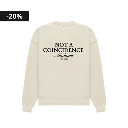 COINCIDENCE SWEATER BROKEN WHITE