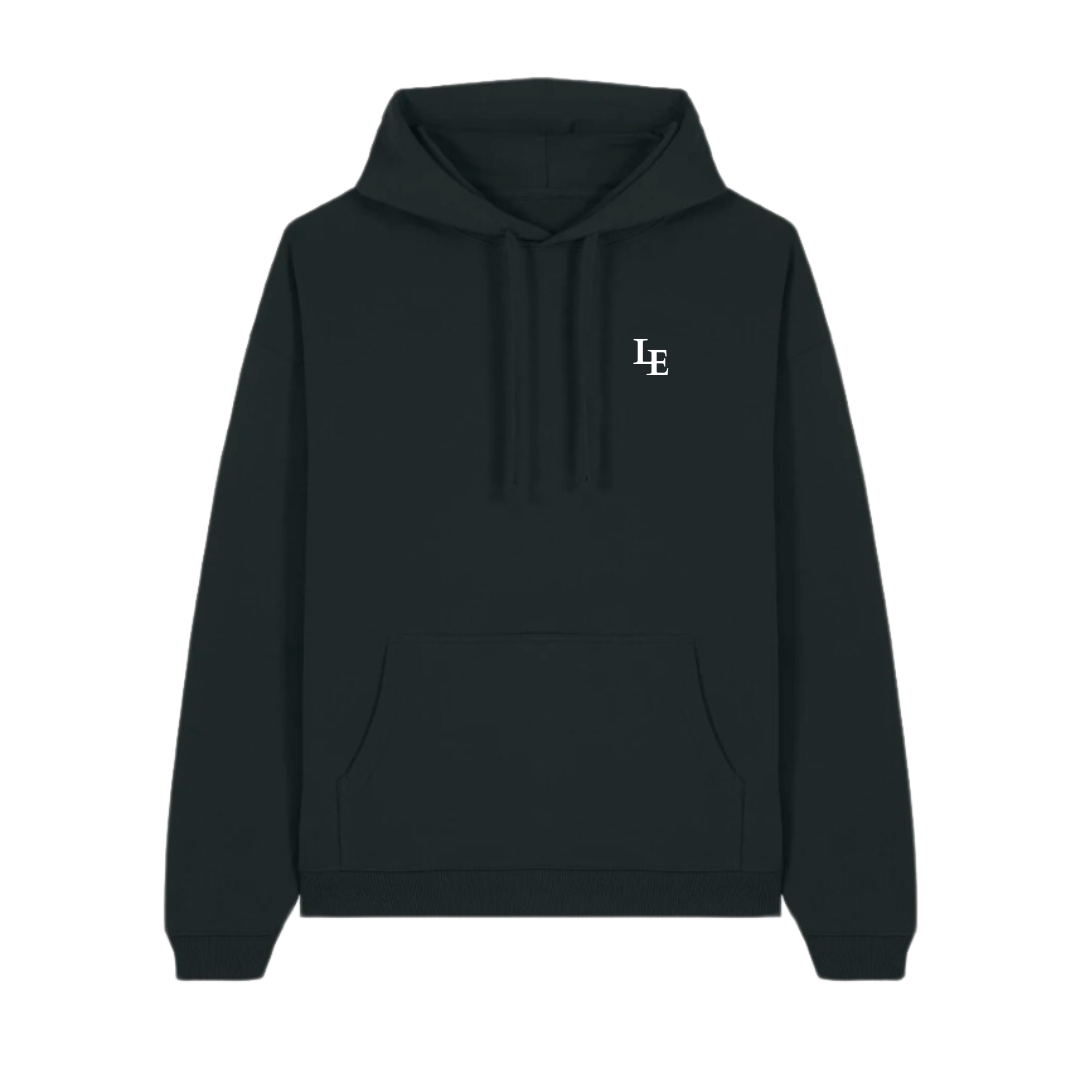 Zwarte hoodie