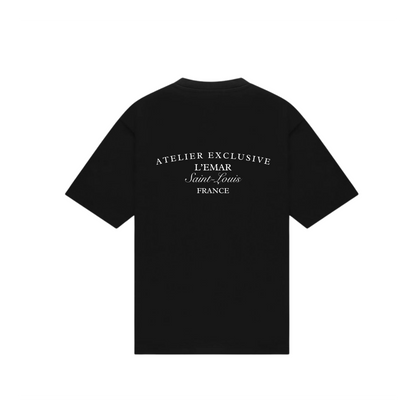 ATELIER EXCLUSIVE TEE WHITE & BLACK